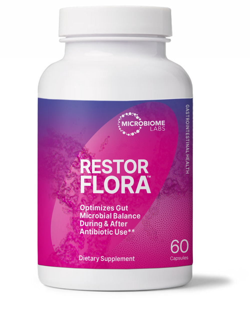 MicrobiomeLabs - RestorFlora 50 capsules