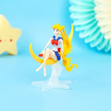 Фигурка Сейлор Мун, Sailor Moon, на луне, 13,5 см