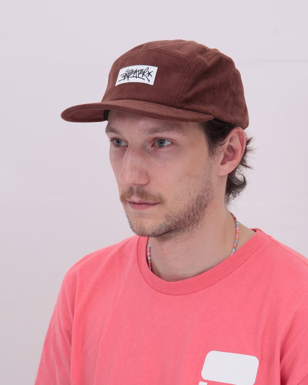 Кепка ANTEATER 5Panel Velvet Коричневая