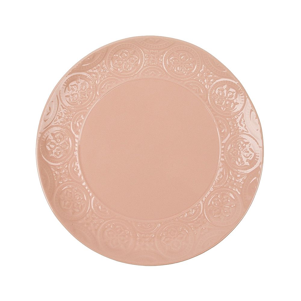 Блюдо сервировочное "Пастель" d=20см. h=2см. (4вида) (min4) (транспортная упаковка)