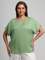 Блузка Летний драйв-4 Виотекс ЗЕЛЁНЫЙ