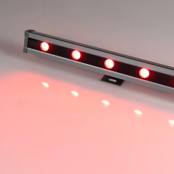 Светодиодный прожектор AR-LINE-1000L-48W-24V RGB-Day4000 (Grey, 15x45 deg, DMX512) (Arlight, Закрытый) 027282