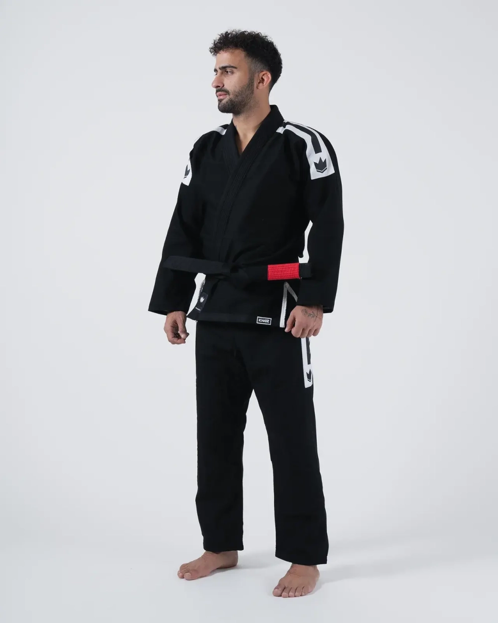 Кимоно KINGZ Sport Jiu Jitsu чёрное