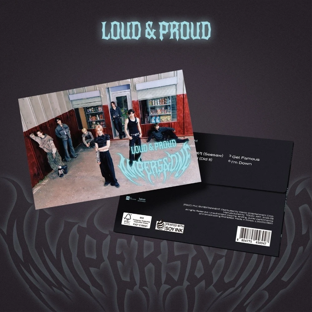 Альбом AMPERS&ONE - LOUD & PROUD [Postcard ver.]
