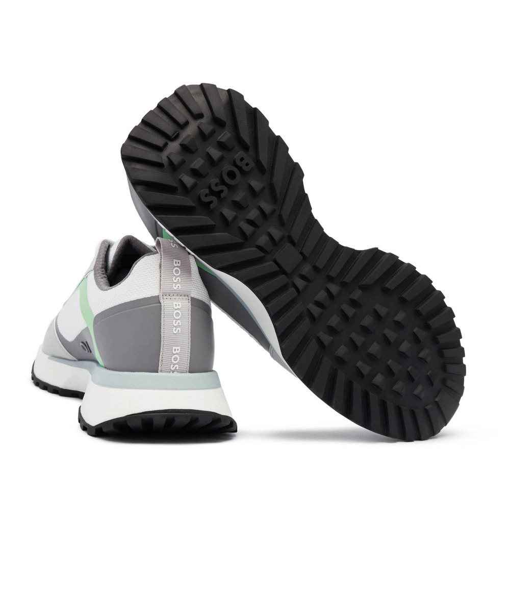 Кроссовки Jonah_Runn_merb BOSS BLACK - серый(50517300)