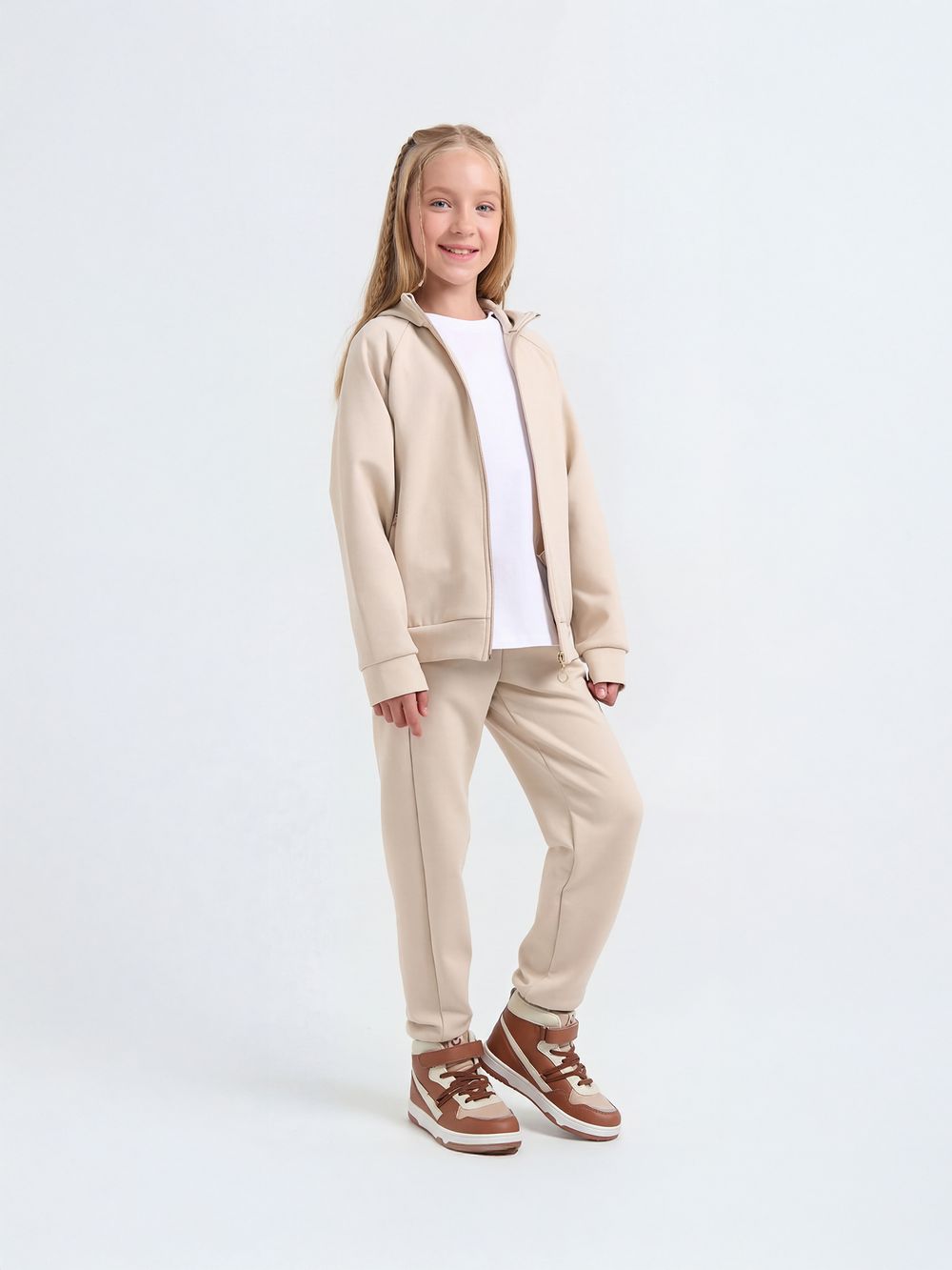 Кроссовки утепленные "Орех"