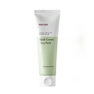 Маска успокаивающая с центеллой ma:nyo Herb Green Cica Pack 75 мл
