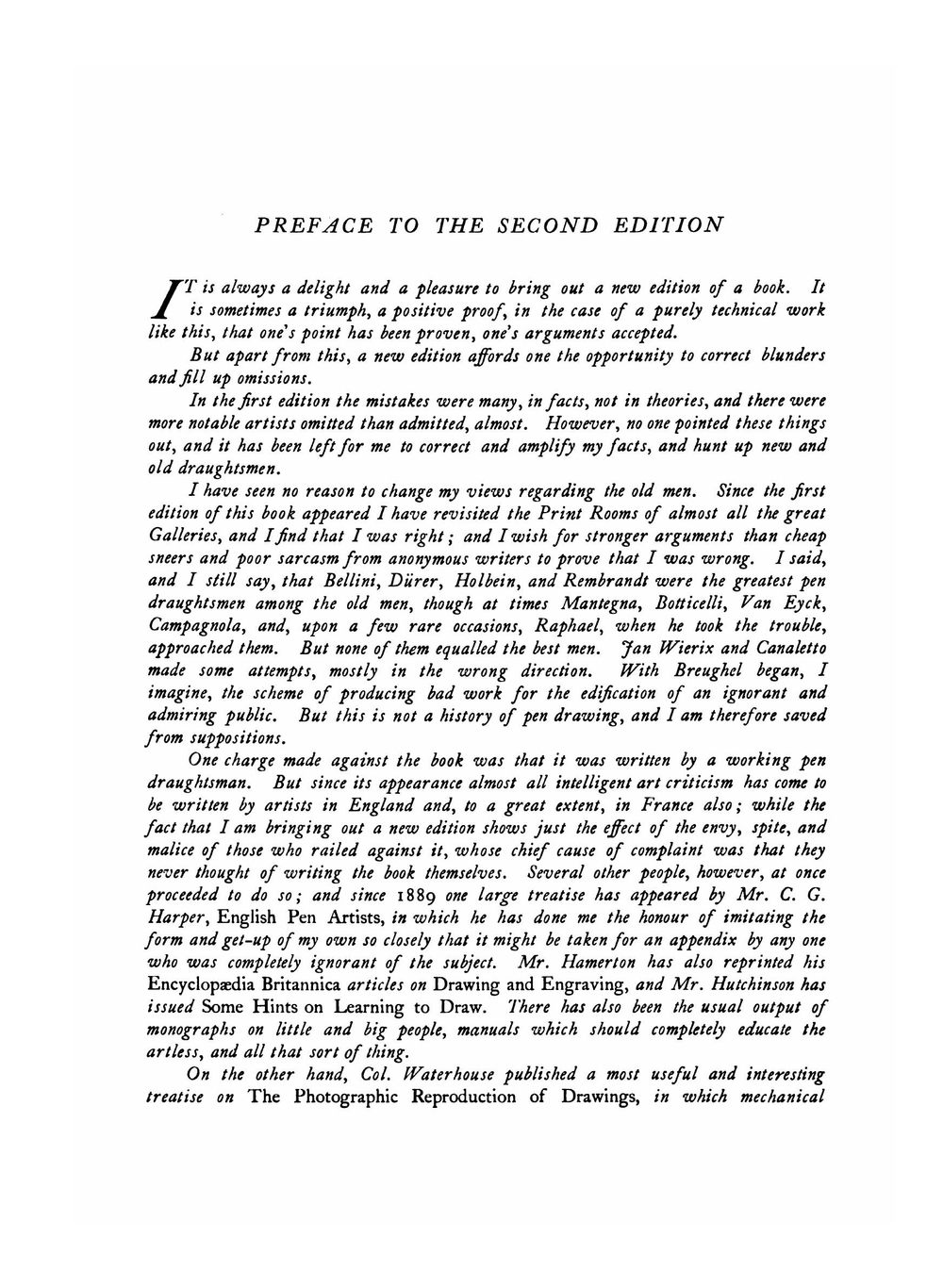 Pen drawing and pen draughtsmen | Joseph Pennell