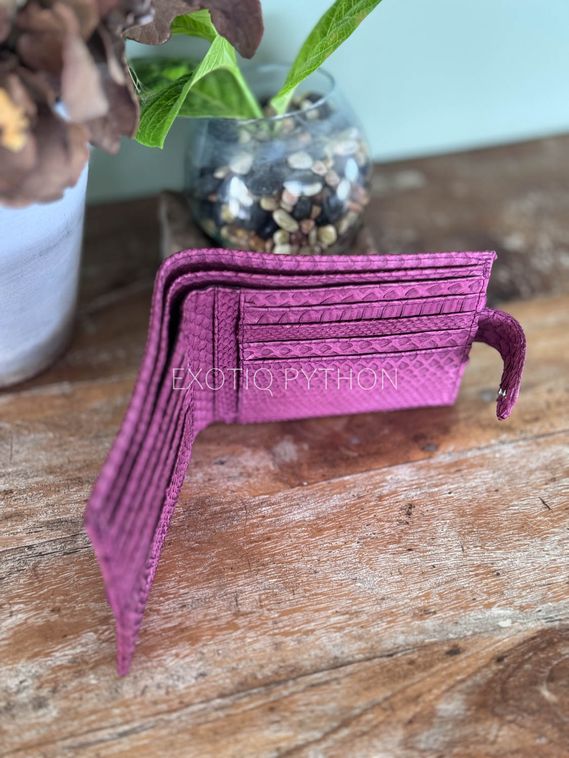 Бифолд кошелек из кожи питона WA-247