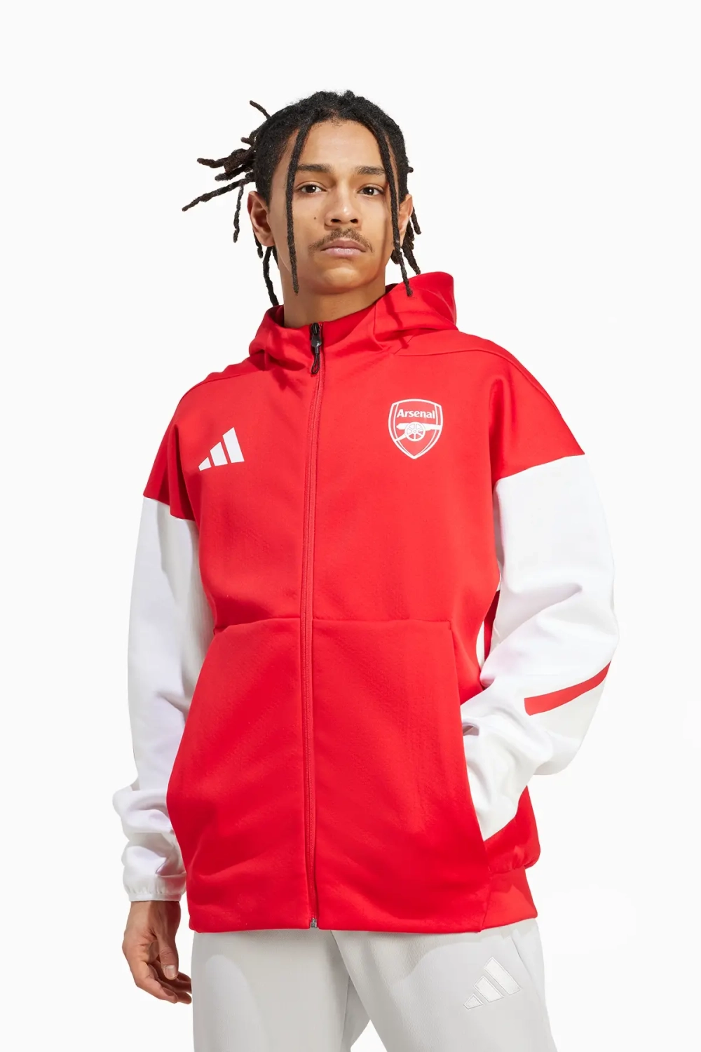 Кофта adidas Arsenal FC 25/26 Anthem - красный