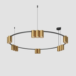 Подвесной светильник Denkirs Orbit DK4067-BK+SG