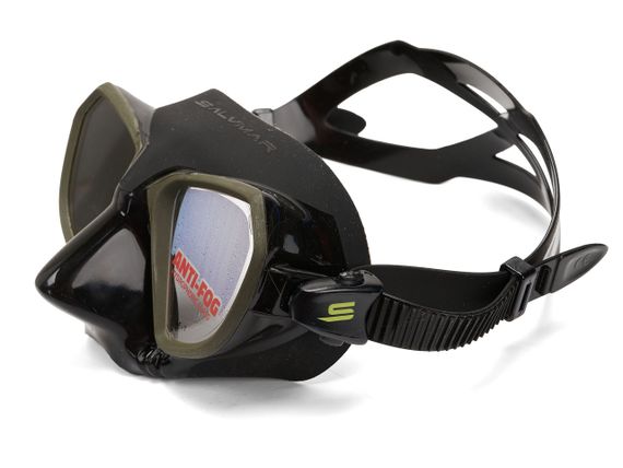 Маска Salvimar NOAH Антифог черный/зеленый