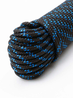 Шнур плетеный якорный SailMaster Anchor Cord 10,0 мм, черно-синяя прядь, 1300 кгс, 30 м, моток