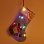 Носок для подарков «Сияние снега» 31*20 см, в ассортименте