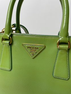 Сумка Prada Double Zip Tote Vernice Saffiano small