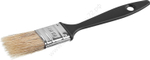 СИБИН 25 мм, 1″ светлая смешанная щетина, пластиковая ручка, Плоская кисть (01008-025)