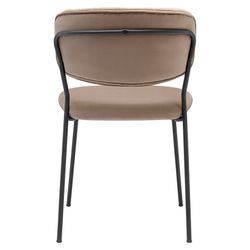 Стул Eirill, велюр, светло-коричневый