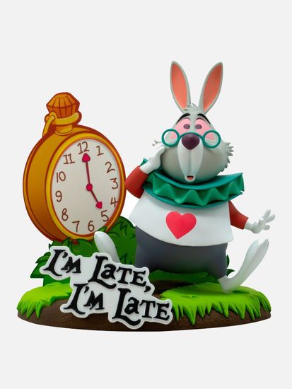 Фигурка Disney Алиса в Стране чудес White Rabbit / Фигурка по мотивам мультфильма "Алиса в Стране чудес", Белый Кролик