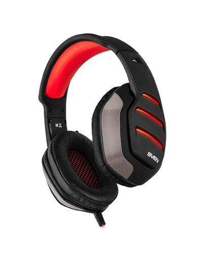 SVEN AP-U997MV, черный-красный (USB, LED, 7.1)
