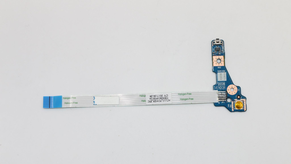 Плата питания с кнопкой включения для ноутбука Lenovo ideapad 300-15ISK, с кабелем (5C50K38215), оригинал