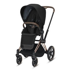 Прогулочная коляска Cybex Priam III Deep Black Rosegold