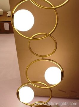 RINGS floor lamp by Art metal