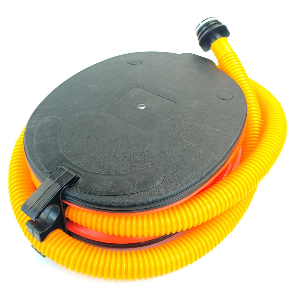 Насос ножной ПВХ Премьер 5л, желтый шланг