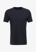 Armani Exchange T-SHIRT SLIM FIT - Базовая футболка - Синий