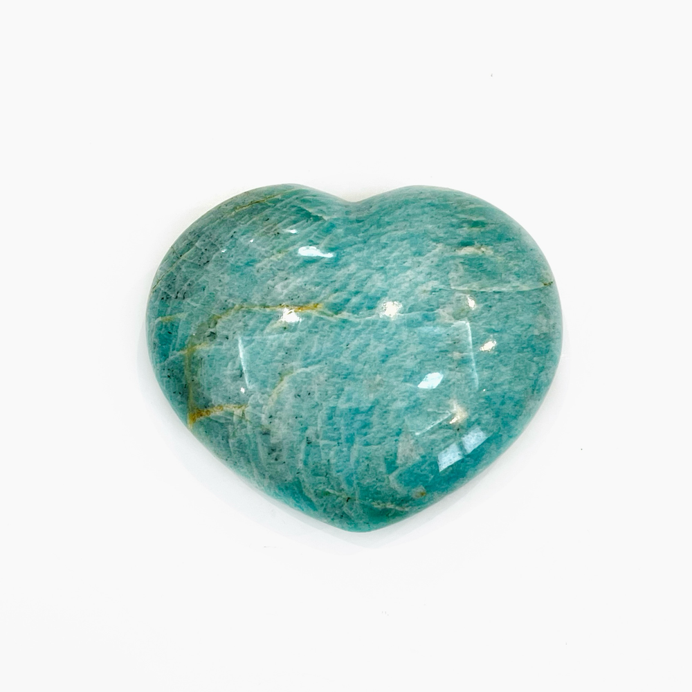 Сердце амазонит, 1 шт (170-200 гр)