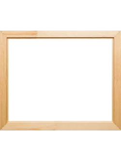 Деревянная рама 40x55 для картин на подрамнике сеч. 40x18