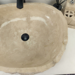 Каменная раковина из мрамора Erozy Cream EM-05030 (63*50*16) 0878 из натурального камня