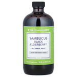 The Vitamin Shoppe, Sambucus, черная бузина, без спирта, 473 мл (16 жидк. Унций)