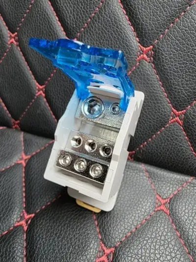 UKK160, 160A 690 - 1000В. Распределительный блок на дин-рейку (DIN), кросс-модуль.