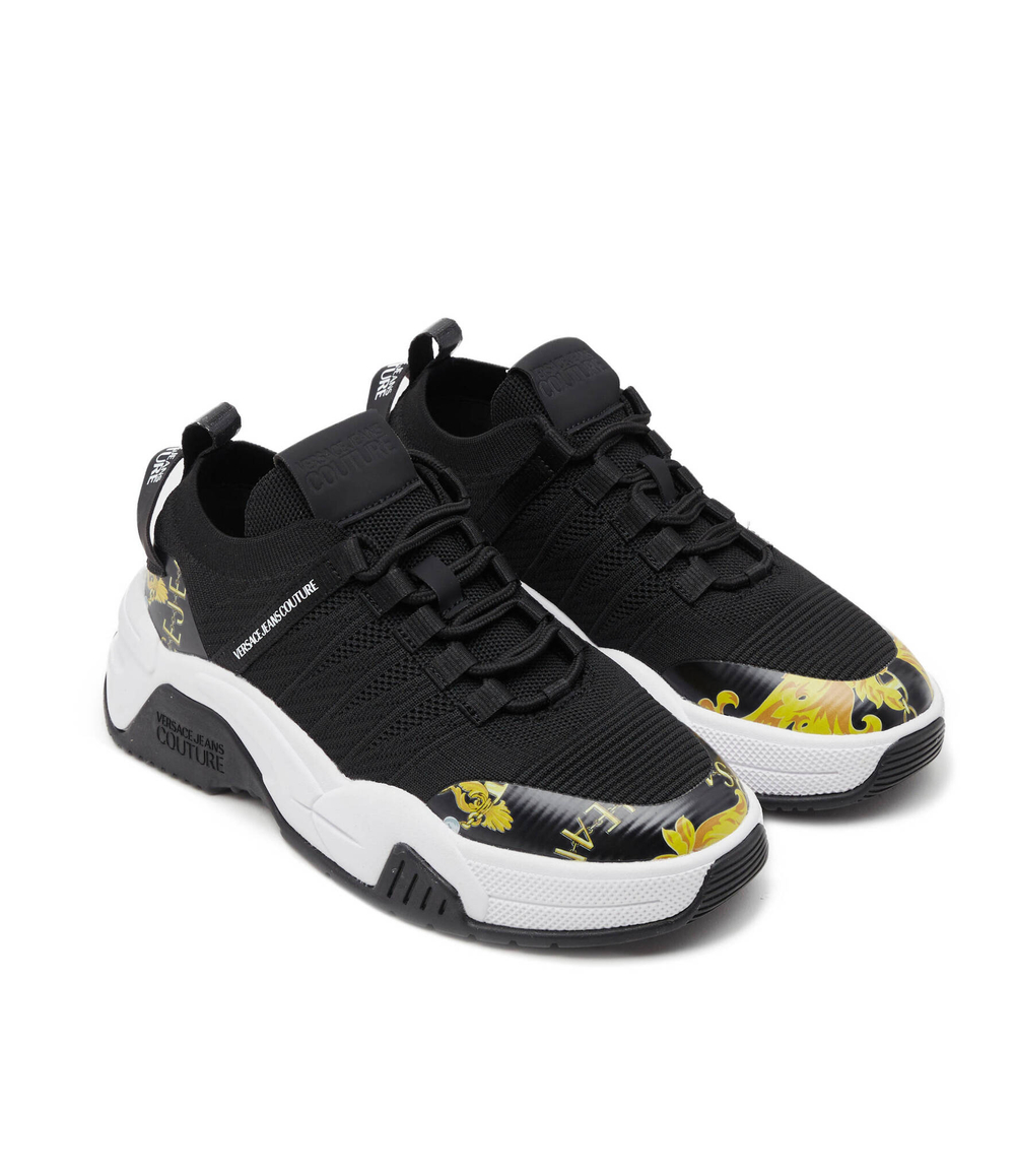 Кроссовки Versace Jeans Couture - черный(75VA3SF5ZS856)