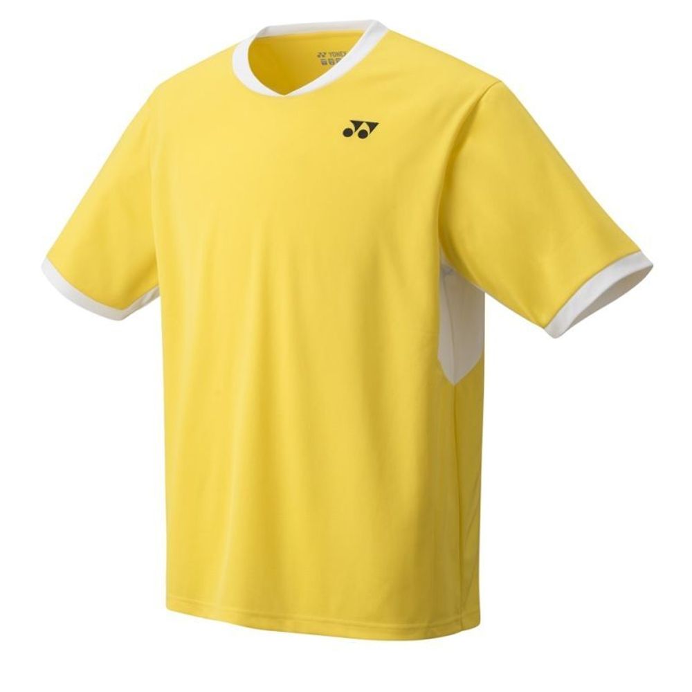 Футболка мужская теннисная Yonex Men&#39;s Crew Neck T-Shirt - light yellow