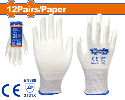 Перчатки с полиуретановым покрытием