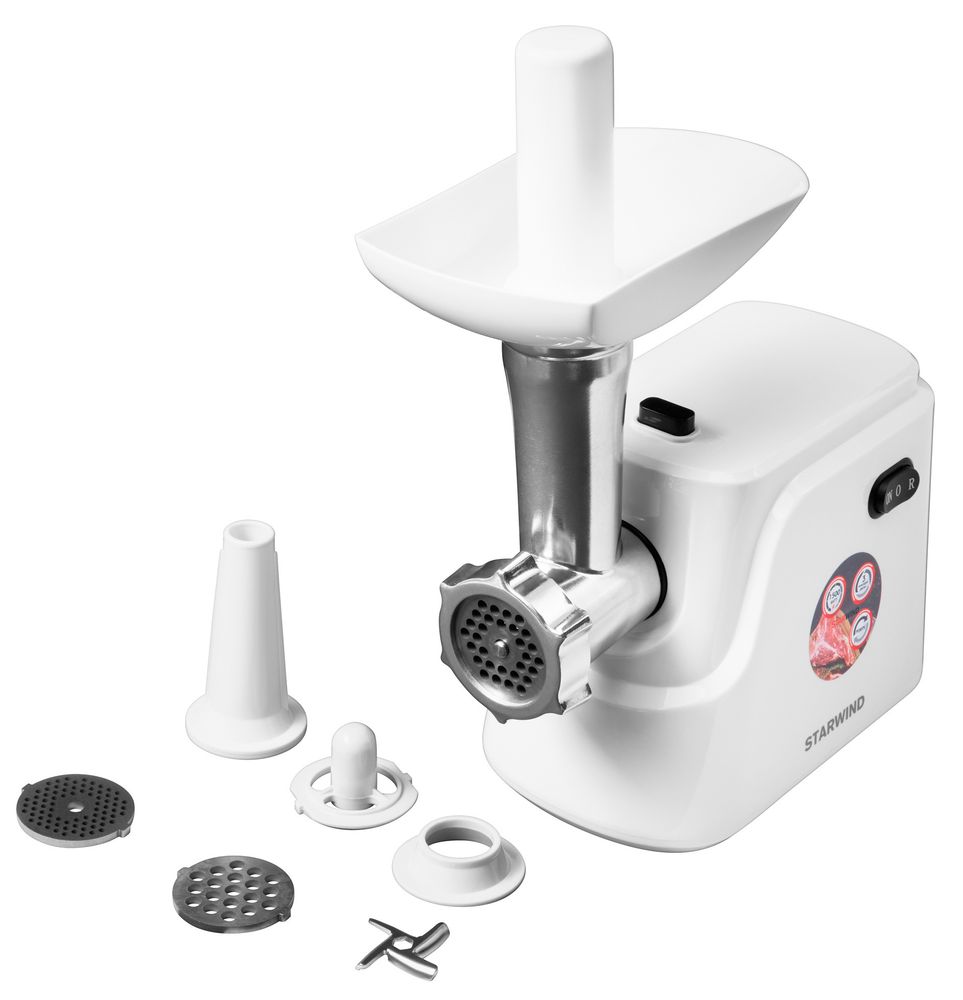 Мясорубка Starwind SMG-3120 белый