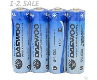 Элемент питания Daewoo Heavy Duty R6/316 4S