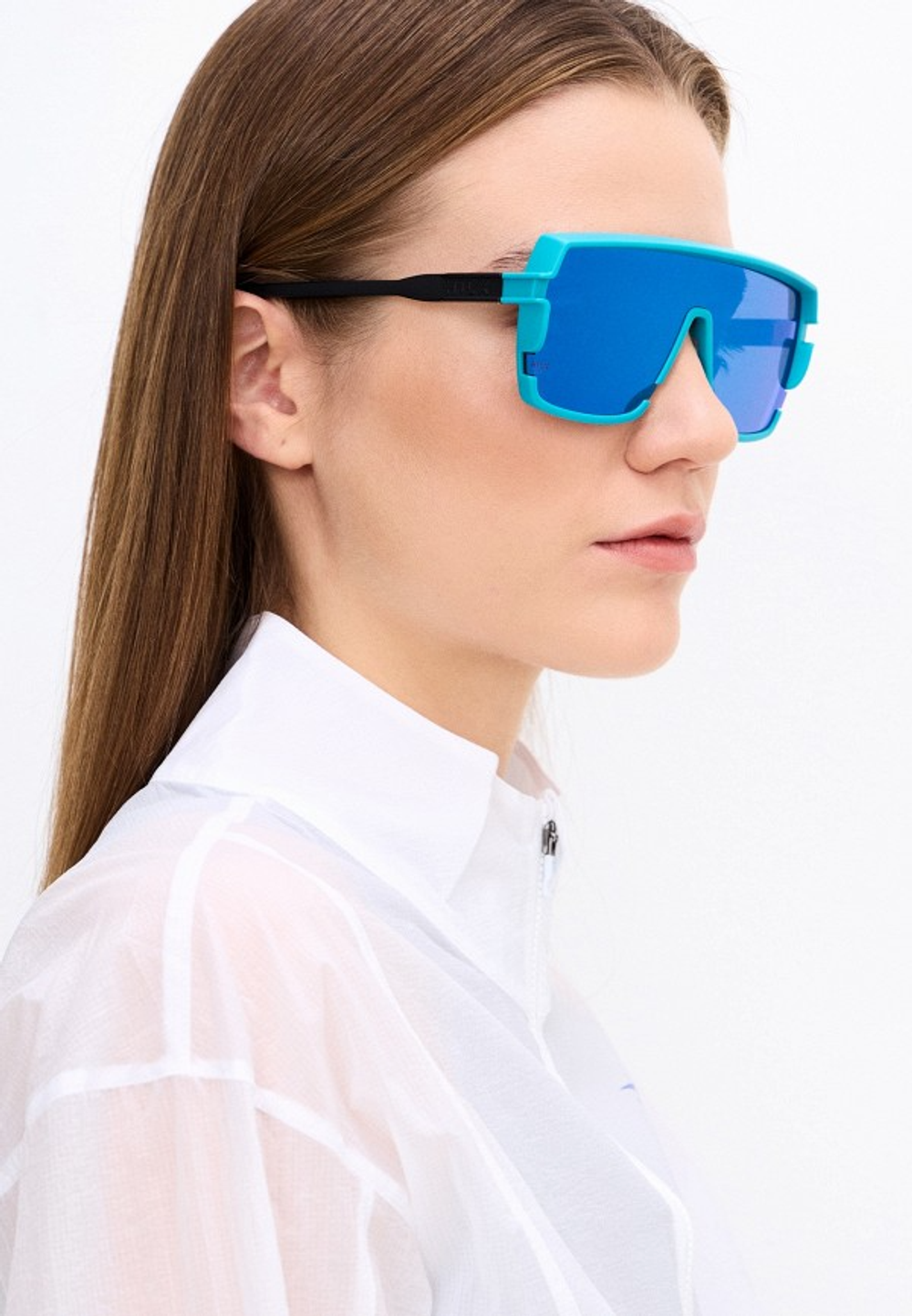 Спортивные очки HILX Youngblood Matt Aqua Green / Blue Lens