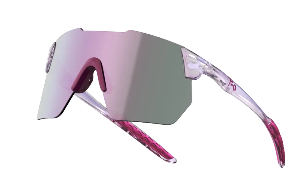 Спортивные очки с диоптриями 720armour Kamikaze Cylinder + / Matte Crystal Violet / HC Violet Pink Lens