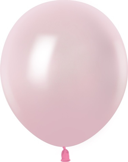 Шар (12''/30 см) Розовый, металлик