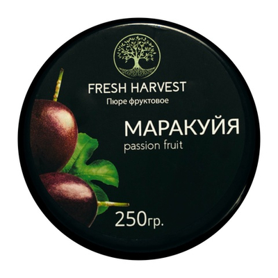 Пюре замороженное Маракуйя «FRESH HARVEST» 250 гр
