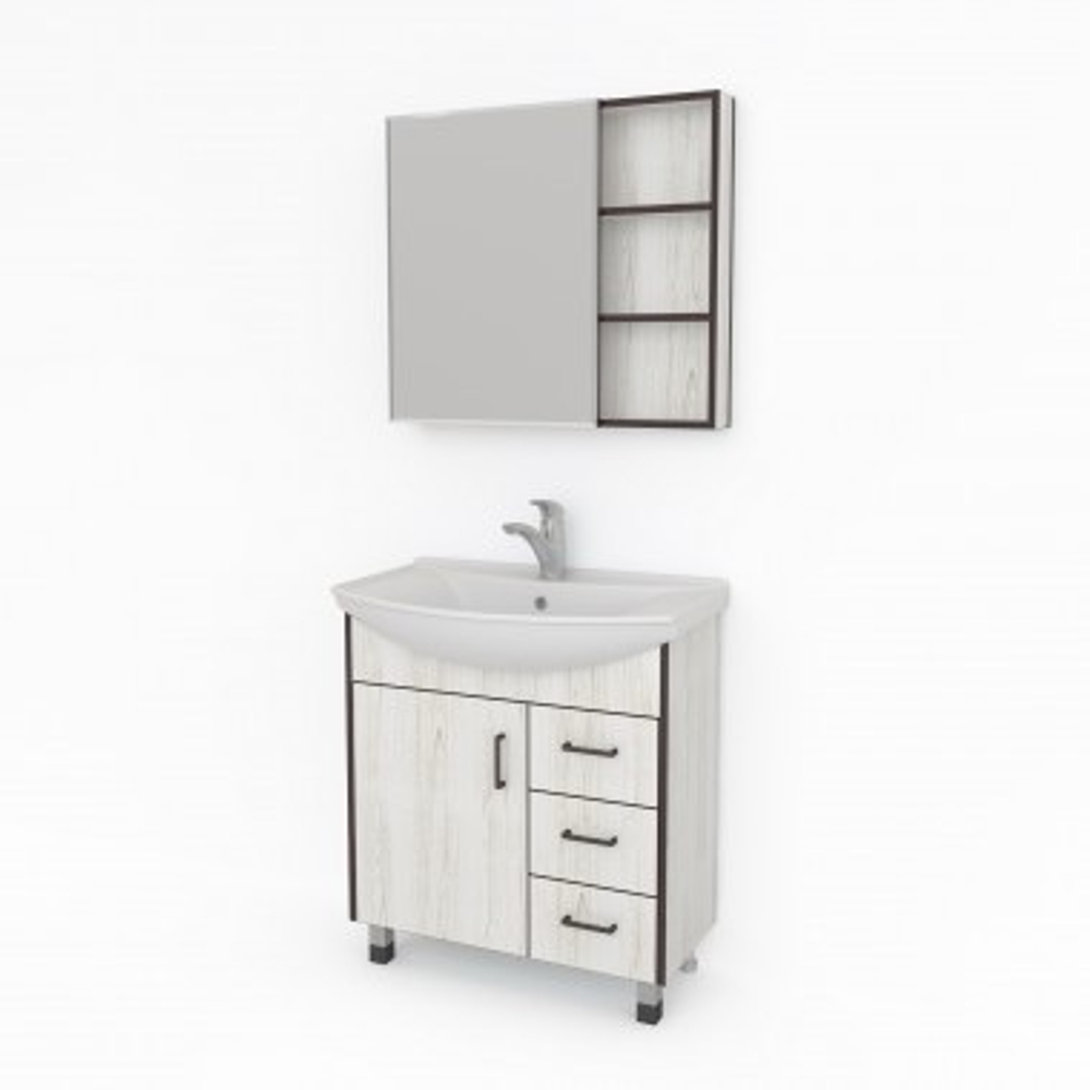 Тумба "ВИНТЕР" 70 под умывальник "БАЛТИКА 70"