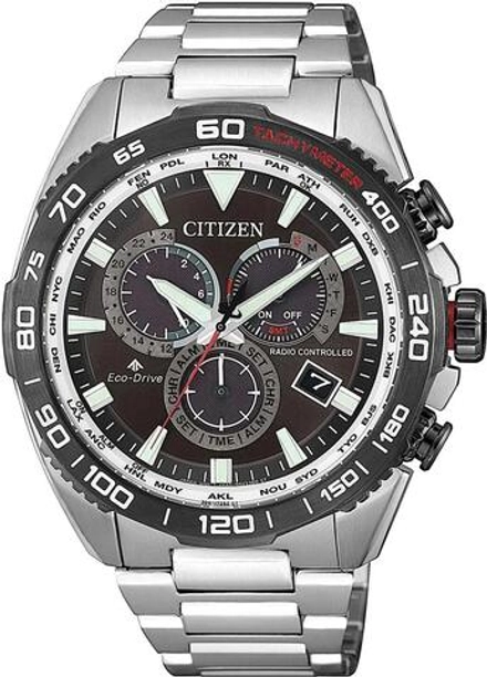 Мужские японские наручные часы Citizen CB5036-87X