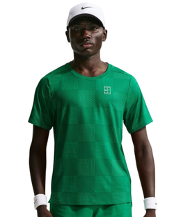Теннисная футболка Nike Court Advantage Dri-Fit - malachite/white