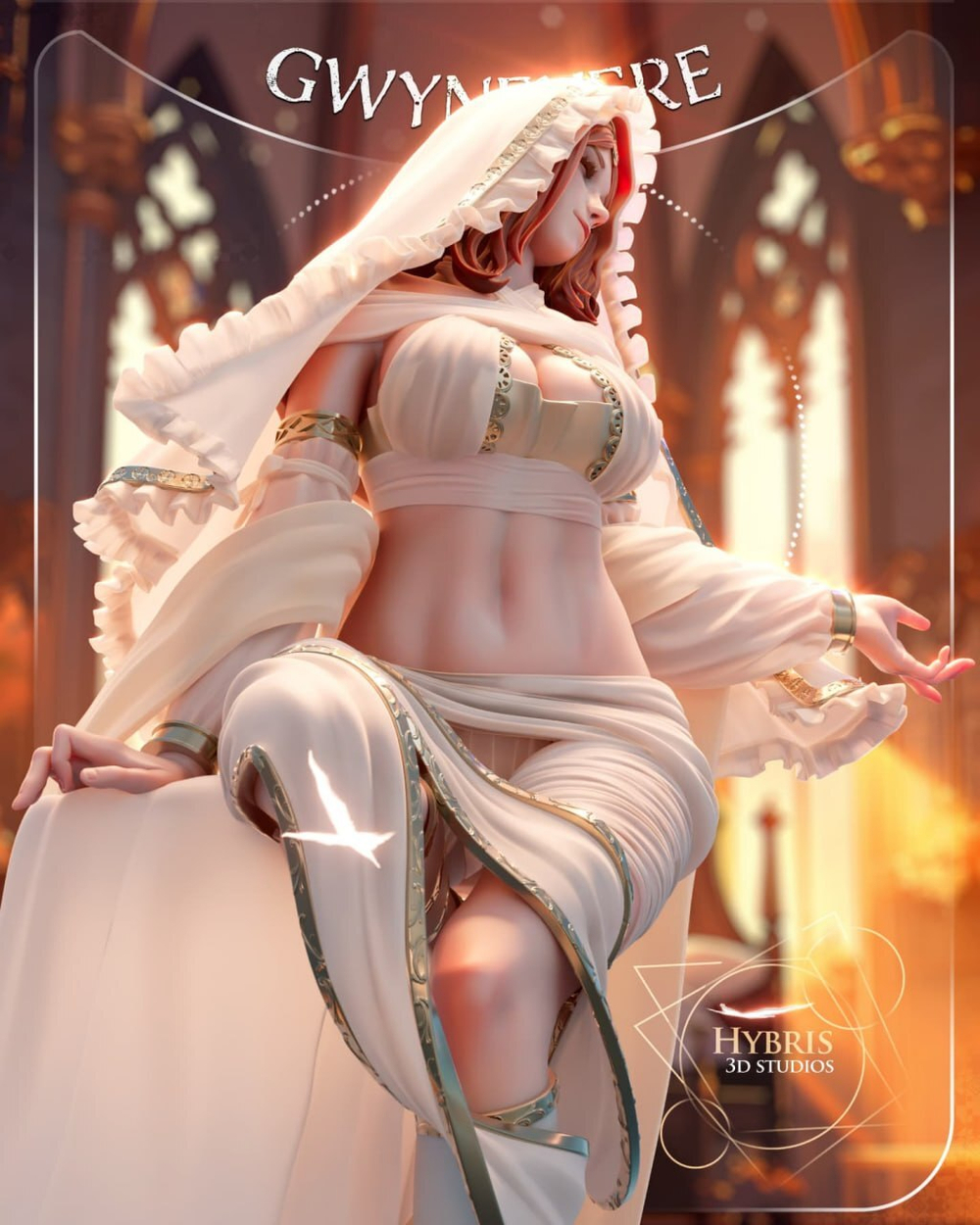 Гвиневер Принцесса Света дарк солс Фигурка NSFW Gwynevere Dark Souls
