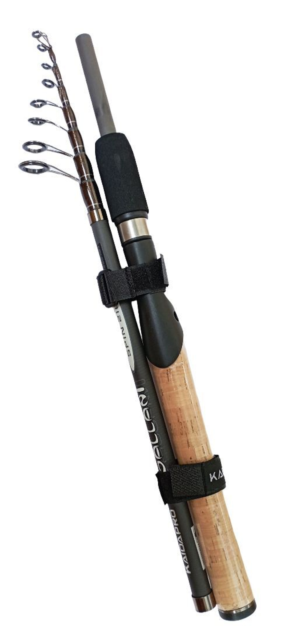 Спиннинг телескопический Kaida Gallant тест 7-28 гр длина 270 гр