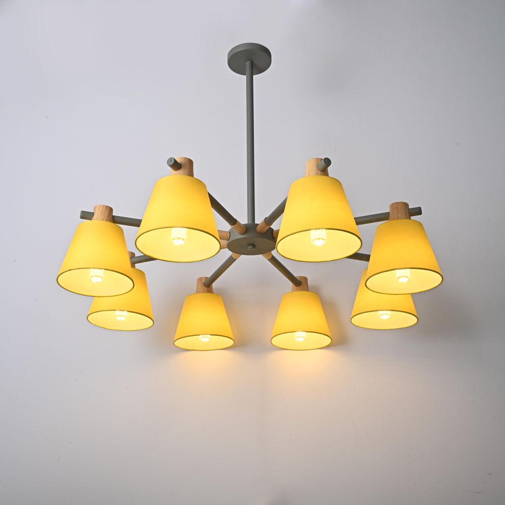 Люстра На Штанге Natura A Yellow 8 By Imperiumloft