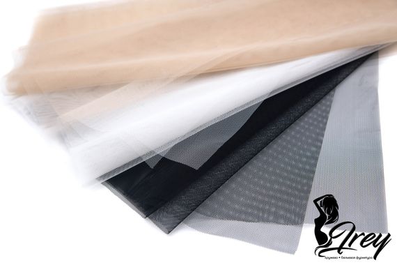 Бюстовая неэластичная сетка Lauma, арт.480, кофе с молоком 030