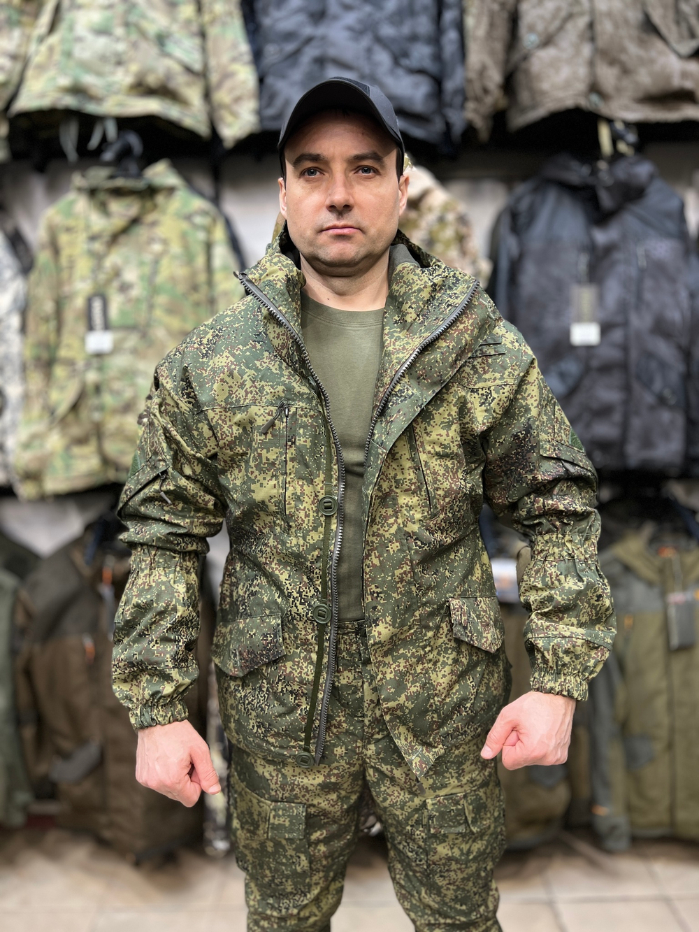 Костюм Горка 6М Grand "Пиксель" с флисом, Рип-стоп (Беларусь)